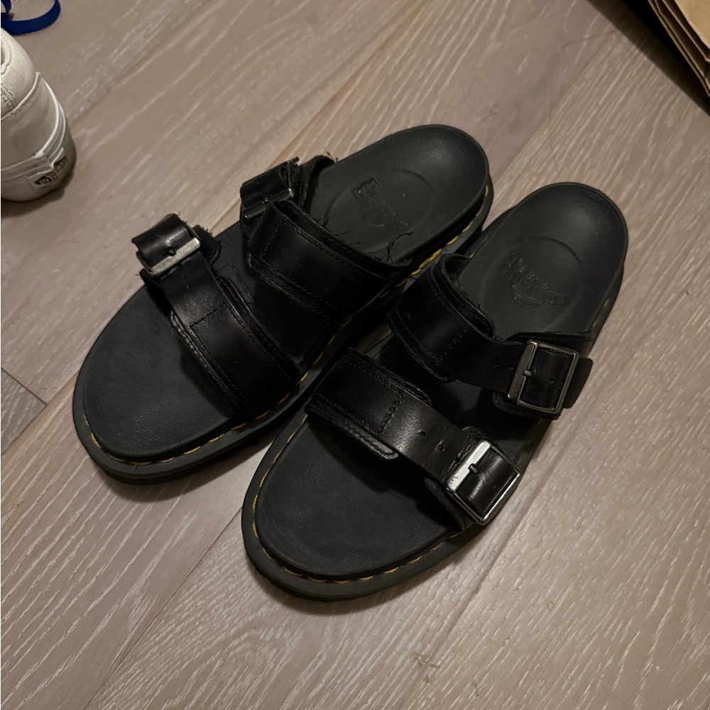 Dr Martens 2 Strap Platform Sandal